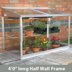 Access Value Lean-To Half Wall Frame -Outdoor garden care ACCVAHF1