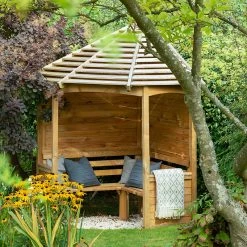 Forest Garden Venetian Corner Arbour -Outdoor garden care CARBHD17