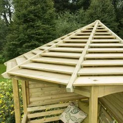 Forest Garden Venetian Corner Arbour -Outdoor garden care CARBHD4