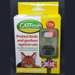 CatFree Ultrasonic Cat Deterrent -Outdoor garden care CRCUCR2
