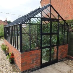 Elite Dwarf Wall Greenhouse 8'5" Wide 12 Elite Dwarf Wall Greenhouse 8'5" Wide -Outdoor garden care EDWGH855