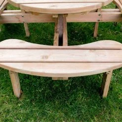 Forest Garden Circular Picnic Table -Outdoor garden care FGCPT6