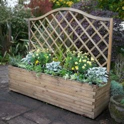 Venice Wooden Planter -Outdoor garden care FGFPV10