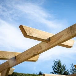 Forest Garden Hanbury Flat Top Arch -Outdoor garden care FGHANFTAHD4