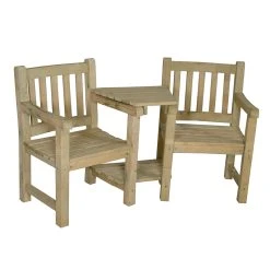 Forest Garden Harvington Love Seat -Outdoor garden care FGHARLSHD3