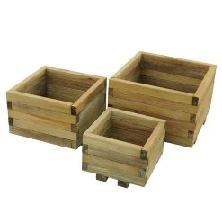 Kendal Square Planter Set 6 Kendal Square Planter Set -Outdoor garden care FGKEPS2