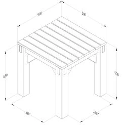 Forest Garden Modular Seating V2 -Outdoor garden care FGMODSEAT2HD2
