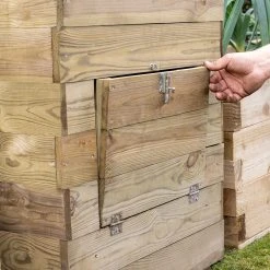 Forest Garden Wooden Potato Planter -Outdoor garden care FGPOTPLANTHD5