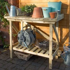 Wooden Potting Bench