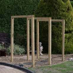 Forest Garden Sleeper Arch Set Of 3 -Outdoor garden care FGSLEEPARCHSETHD4
