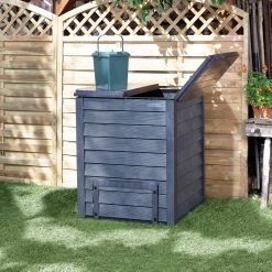 Thermo-Wood Composter -Outdoor garden care GFTW16