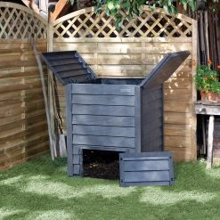 Thermo-Wood Composter -Outdoor garden care GFTW18