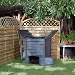 Thermo-Wood Composter -Outdoor garden care GFTW19