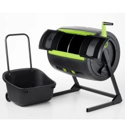 Maze 245 Litre Compost Tumbler & Accessories -Outdoor garden care GGCT10