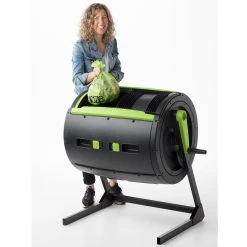 Maze 245 Litre Compost Tumbler & Accessories -Outdoor garden care GGCT12