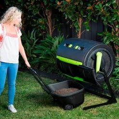 Maze 245 Litre Compost Tumbler & Accessories -Outdoor garden care GGCT18