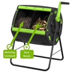 Maze 180 Litre Compost Tumbler -Outdoor garden care GGCT18010
