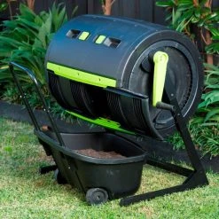 Maze 245 Litre Compost Tumbler & Accessories -Outdoor garden care GGCT19