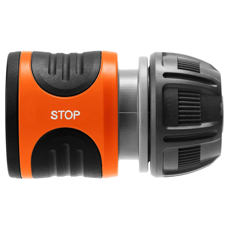 Gardena 13mm Water Stop Snap On Hose Connector 3 Gardena 13mm Water Stop Snap On Hose Connector - Image 3