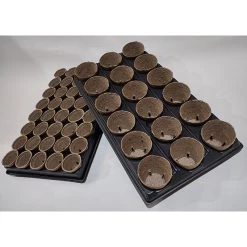 Shuttle Trays With Jiffy Pots -Outdoor garden care JPST2