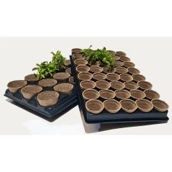 Shuttle Trays With Jiffy Pots -Outdoor garden care JPST7