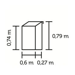 Juliana Balcony Greenhouse -Outdoor garden care JUBALCONY18