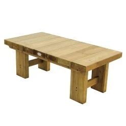 Low Level Sleeper Table 1.2m -Outdoor garden care LSTAB9