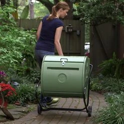 Mantis Mobile Compost Tumbler -Outdoor garden care MAMCT8