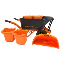 BucketBarrow Pro130D Dual Wheel Wheelbarrow Kit 21 BucketBarrow Pro130D Dual Wheel Wheelbarrow Kit -Outdoor garden care MDPRO130DKIT14