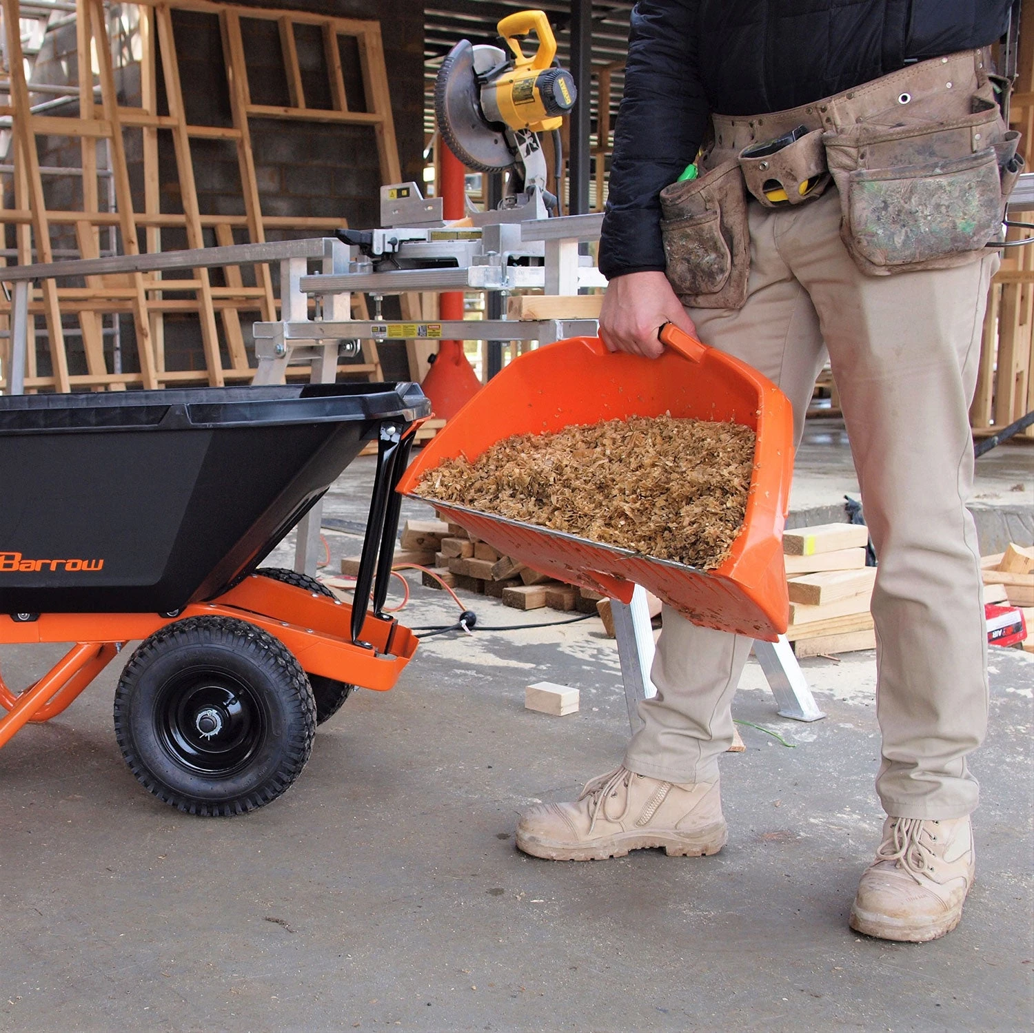 BucketBarrow Pro130D Dual Wheel Wheelbarrow Kit 15 BucketBarrow Pro130D Dual Wheel Wheelbarrow Kit - Image 15