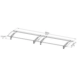 Palram Canopia Aquila Door Awnings 37 Palram Canopia Aquila Door Awnings -Outdoor garden care PAAQU12
