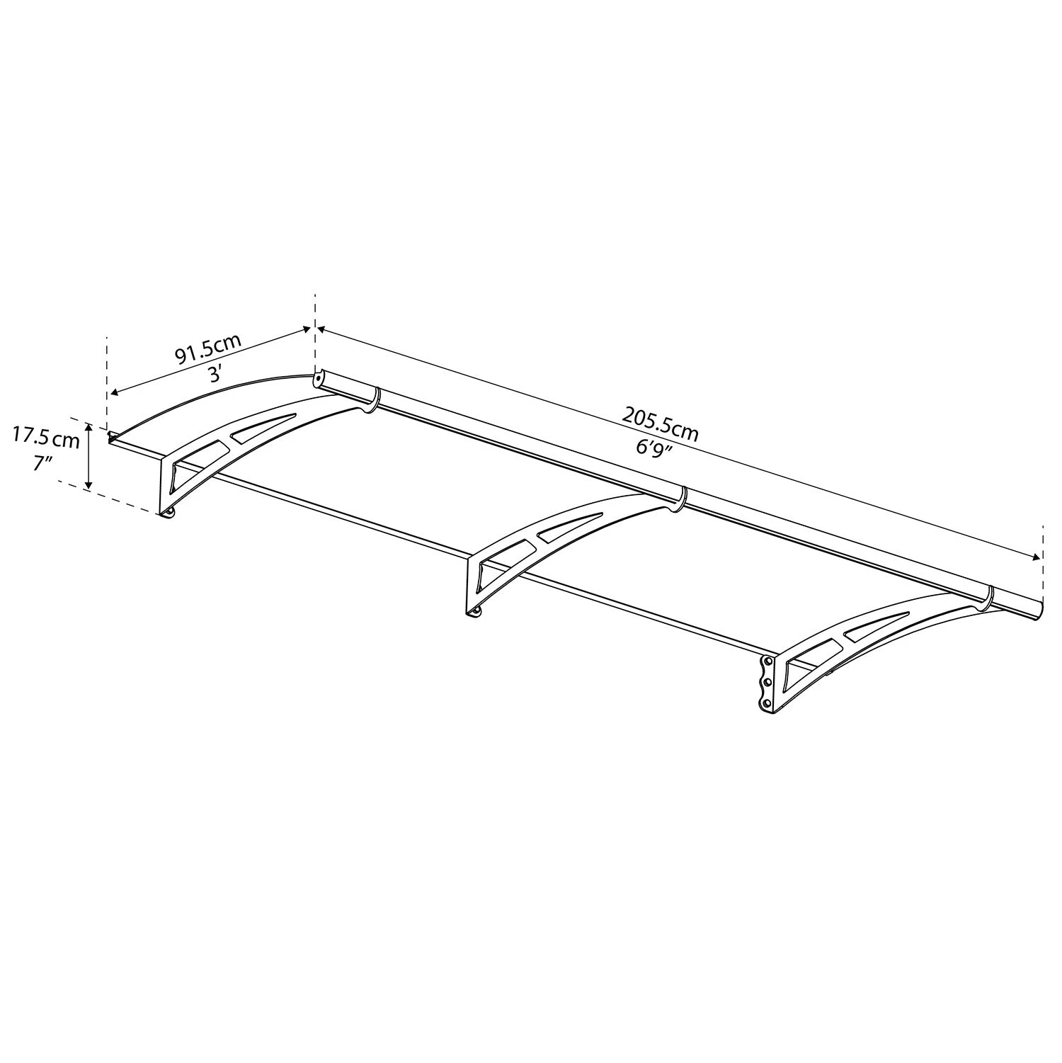 Palram Canopia Aquila Door Awnings 17 Palram Canopia Aquila Door Awnings - Image 17