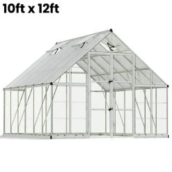 Palram Canopia Balance 10ft Wide Greenhouse -Outdoor garden care PRBA1016