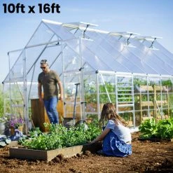 Palram Canopia Balance 10ft Wide Greenhouse -Outdoor garden care PRBA1021