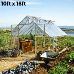 Palram Canopia Balance 10ft Wide Greenhouse -Outdoor garden care PRBA1027