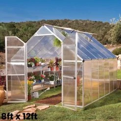 Palram Canopia Essence Greenhouse -Outdoor garden care PRESS818