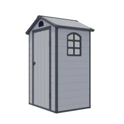 Airevale Plastic Apex Shed 4ft X 3ft -Outdoor garden care ROAIAS434