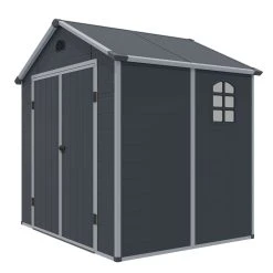 Airevale Plastic Apex Shed 8ft X 6ft -Outdoor garden care ROAIAS863
