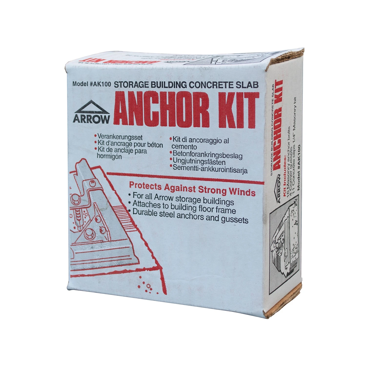 Ezee Metal Shed Concrete Anchor Kit 2 Ezee Metal Shed Concrete Anchor Kit - Image 2