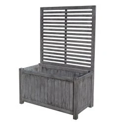 Rowlinson Alderley Rectangular Planter And Trellis -Outdoor garden care ROALDRPLTR8