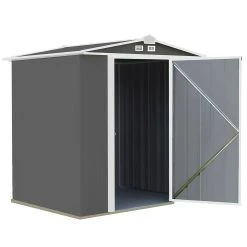 Ezee Metal Shed -Outdoor garden care ROMEZEE5