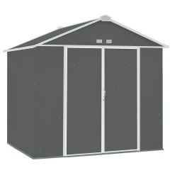 Ezee Metal Shed -Outdoor garden care ROMEZEE9