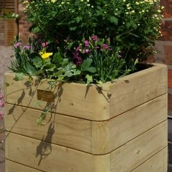 Rowlinson Marberry Tall Planter -Outdoor garden care ROMTAPL2