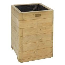 Rowlinson Marberry Tall Planter -Outdoor garden care ROMTAPL6