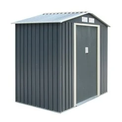Trentvale Metal Apex Shed 6ft X 4ft 9 Trentvale Metal Apex Shed 6ft X 4ft -Outdoor garden care ROTRAS644