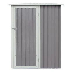 Trentvale Metal Pent Shed 5ft X 3ft -Outdoor garden care ROTRPS532