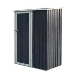 Trentvale Metal Pent Shed 5ft X 3ft -Outdoor garden care ROTRPS535