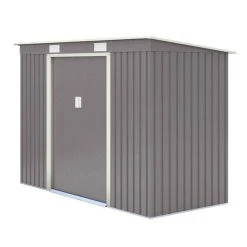 Trentvale Metal Pent Shed 6ft X 4ft -Outdoor garden care ROTRPS643