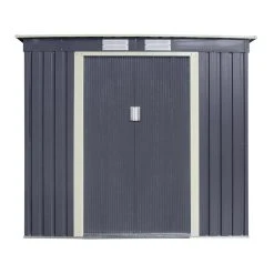 Trentvale Metal Pent Shed 6ft X 4ft -Outdoor garden care ROTRPS645
