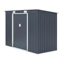 Trentvale Metal Pent Shed 8ft X 4ft